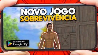 JOGO DE SOBREVIVÊNCIA MOBILE ESTILO LAST ISLAND OF SURVIVAL  PROJECT ISLAND [upl. by Rand]