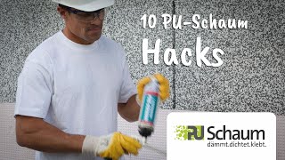 Die 10 besten PUSchaum Hacks [upl. by Notsyrb]