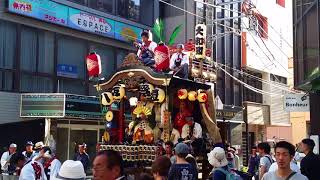 2018年7月29日茨城県土浦市八坂神社祇園祭 大和町 [upl. by Burch392]