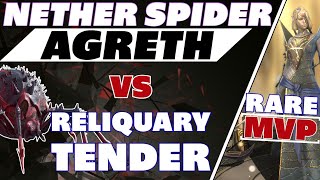 Agreth Nether Spider vs Reliquary Tender MVP rare Raid Shadow Legends Doom Tower boss Agreth Nether [upl. by Watts41]