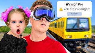 Surviving With Daughter in Apple Vision Pro [upl. by Tewell225]