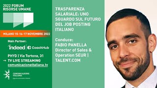 FORUM RISORSE UMANE 2022  DIGITAL AND INNOVATION DAY  TRASPARENZA SALARIALE [upl. by Tedra]