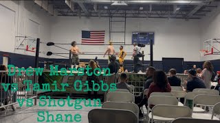 Drew Marston vs Tamir Gibbs vs Shotgun Shane [upl. by Kenley]