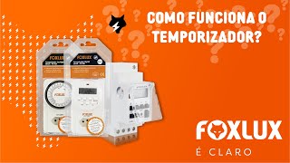 Temporizador Analógico e Digital Foxlux  Saiba como usar [upl. by Normac]