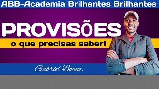 COMO REGISTAR AS PROVISÕES Angola Contabilidade ABB Gabriel Boano [upl. by Gurango673]