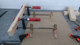 Ein Schraubstock selber bauen Build a vise yourself [upl. by Zetneuq]