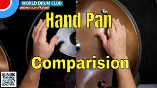 HandPan Comparison  SPACEDRUM Nitro vs Evolution [upl. by Nemrac98]