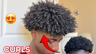 How To Get a Curly Hair In 5 Minutes  Type 4 Hair [upl. by Moreta]