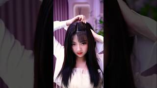 simple front side hairstyle hairdo bunhairstyles shortvideo shortsvideo shortsviral [upl. by Htiduy]