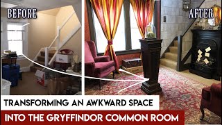 Creating a GryffindorInspired Common Room Inspired by Harry Potter How to Build amp Decorate Yours [upl. by Hime]