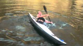 Kayak Skill  High Brace Practice Session [upl. by Belsky476]