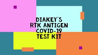 Diakeys RTK Antigen for Covid19 Detection Test Procedure [upl. by Anirehs]