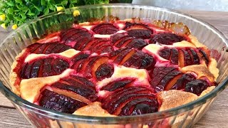 Так ВКУСНО можно проглотить язык Творожный Пирог со Сливами «Дачные посиделки» [upl. by Taima]