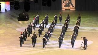 Musikschau der Nationen 2015 Bremen Quirinus Band amp Bugle Corps Neuss [upl. by Eesdnil]