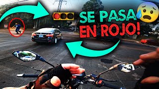 NO TE PASES 😨 IDIOTAS AL VOLANTE 🤬  Observaciones diarias 11 motovlog elsalvador [upl. by Ttevy]