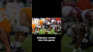 Historic Rivalry Alabama vs Tennessee CollegeFootball Rivalry EpicShowdown Alabama Tennessee [upl. by Yrram]