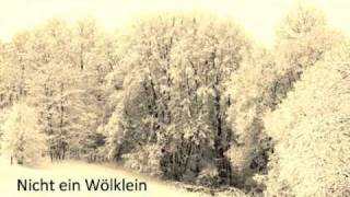 Gedicht  Winternacht Gottfried Keller [upl. by Ogren]