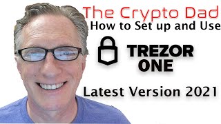 How to Set up Trezor One Hardware Wallet and Use it to Store Bitcoin [upl. by Anitneuq]