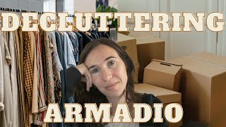 Decluttering estivo dellarmadio  Lasciare andare e chiacchiere [upl. by Edra]