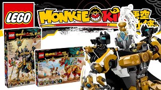 Monkie Kid 2025 Sets OFFICIALLY Revealed [upl. by Elohcin]