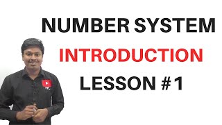 Number System  Introduction LESSON1 [upl. by Atneciv]