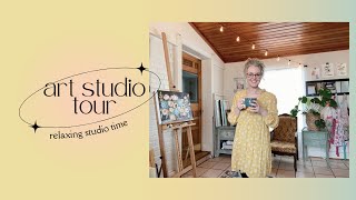 Tour My Art Studio [upl. by Elleval67]