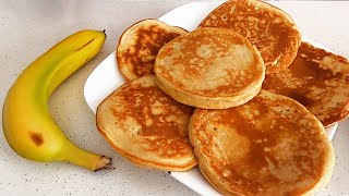 How To Make Pancakes  Easy Banana Pancakes Recipe [upl. by Vitus89]