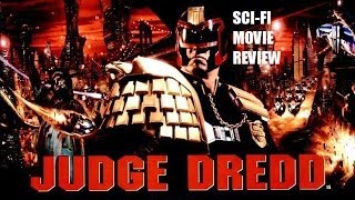 JUDGE DREDD 1995 Sylvester Stallone  SciFi Movie review [upl. by Hinze]