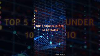 TOP 5 STOCKS UNDER 10 PE RATIO stockmarket peratio sharemarket stocks Stocktalkies [upl. by Rainwater]