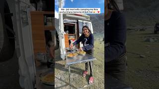 Caravan camping in kashmir😍carcampingindia ghumakkadbugz caravan kashmir [upl. by Bethanne]