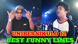 FLIPTOP UNIBERSIKULO 12 BEST FUNNY LINES😂😂 [upl. by Worrad]