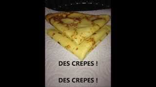 Recette délicieuse de crêpes [upl. by Ylsew]