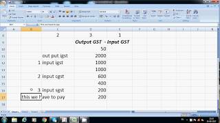 GST INPUT amp OUTPUT TAX Adjustment  Month End Adjustment Entries in Tally ERP9 [upl. by Zirkle611]