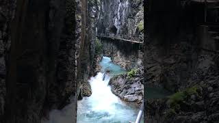 👻Leutascher Geisterklamm  Mittenwald wasserfall mittenwald mountains [upl. by Mazurek]