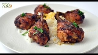 Recette de Pilons de poulet au four  750g [upl. by Arrekahs45]