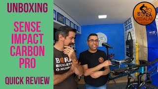 O que achamos da Sense Impact Carbon Pro Montagem e Quick Review [upl. by Trudey764]