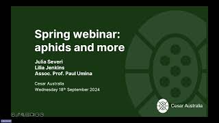 Pestfacts southeastern spring webinar aphids and more [upl. by Lenod]