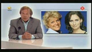 TV Show Simone Kleinsma amp Pia Douwes 031008  Part 1 [upl. by Atiuqihs]