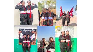 Best Newari Dance Performance By TwinsLika wayaRajamati chaBasanta Siri siri Abiraya holi NAMS [upl. by Irreg]