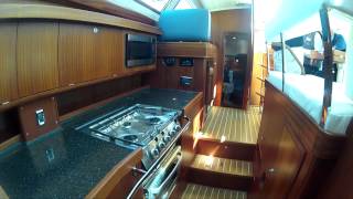 Southerly 42 Tour Annapolis Spring Sailboat Show by ABKvideo [upl. by Bomke]