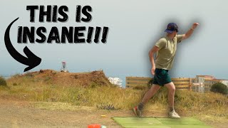 IVE NEVER PLAYED A COURSE LIKE THIS  Mijas Disc Golf Course Europe Vlog 5 [upl. by Aytnahs322]