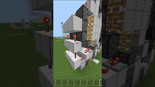 Redstone 3x3 Piston Door minecraft minecraftshorts minecraftredstone bep [upl. by Frazier321]