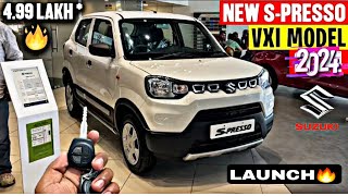 NEW SPRESSO CAR VXI MODEL🔥 MARUTI SUZUKI SPRESSO 2024 LAUNCH PRICEDESIGNFEATURES [upl. by Eicyak]