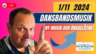 DANSBANDSMUSIK NYHETER amp ÖNSKELÅTAR  1 NOVEMBER 2024 [upl. by Greenebaum845]