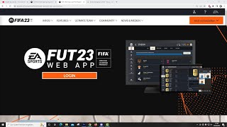 FIFA 23 Web App  Trick zum Einloggen 🔥 Tutorial [upl. by Hazaki]