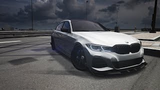 M340i G20 Stage 3 Cutting up in traffic  Assetto Corsa [upl. by Irwin614]