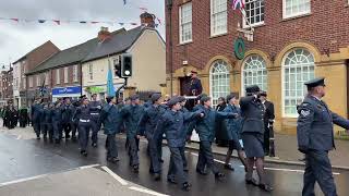 Pershore Remembrance Sunday Parade 2023 [upl. by Zeus]