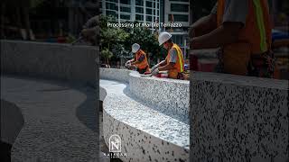 Processing Of Terrazzo Marble [upl. by Divine]