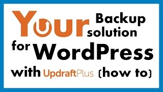 How To Backup WordPress By Using The UpdraftPlus Plugin [upl. by Nowtna]