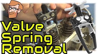 How to Remove Valve Springs Overhead Valve Removal Tool • Cars Simplified [upl. by Feucht]